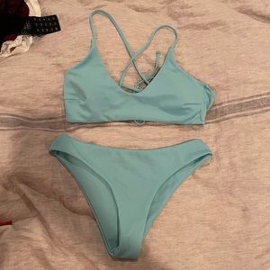 Teal zaful swim suit like new condition